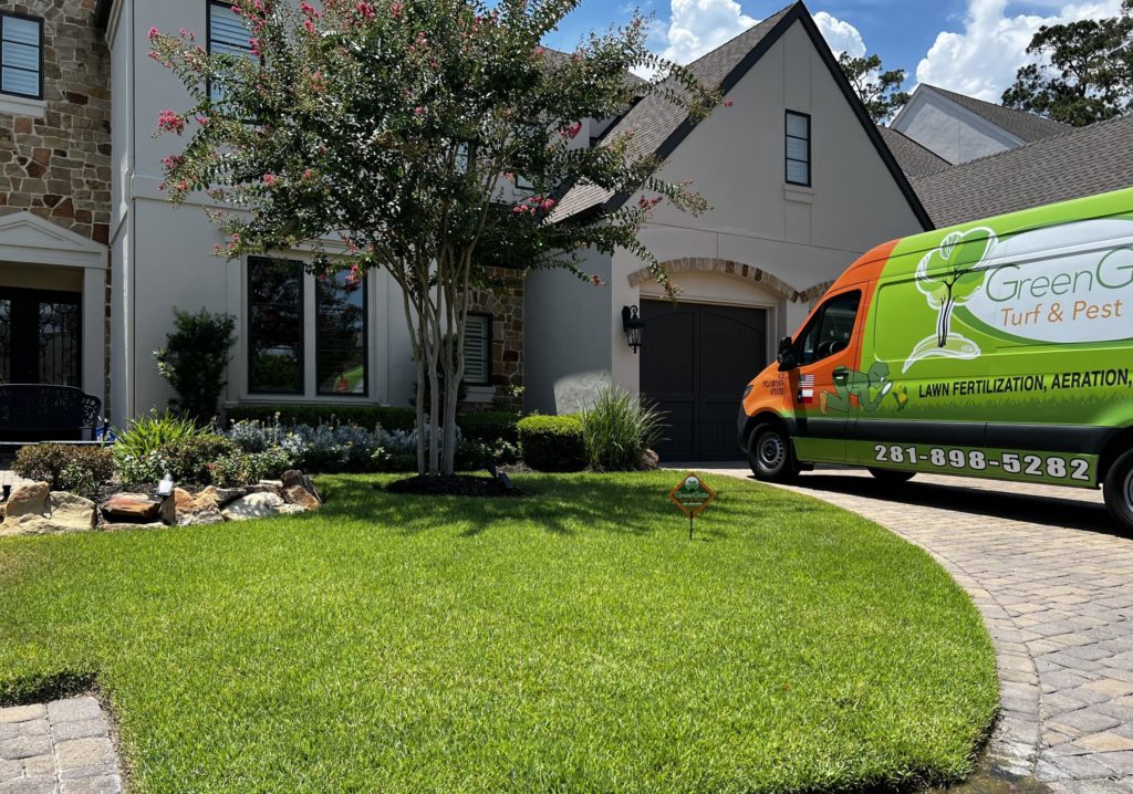 Cypress Lawn Fertilization by GreenGate Turf