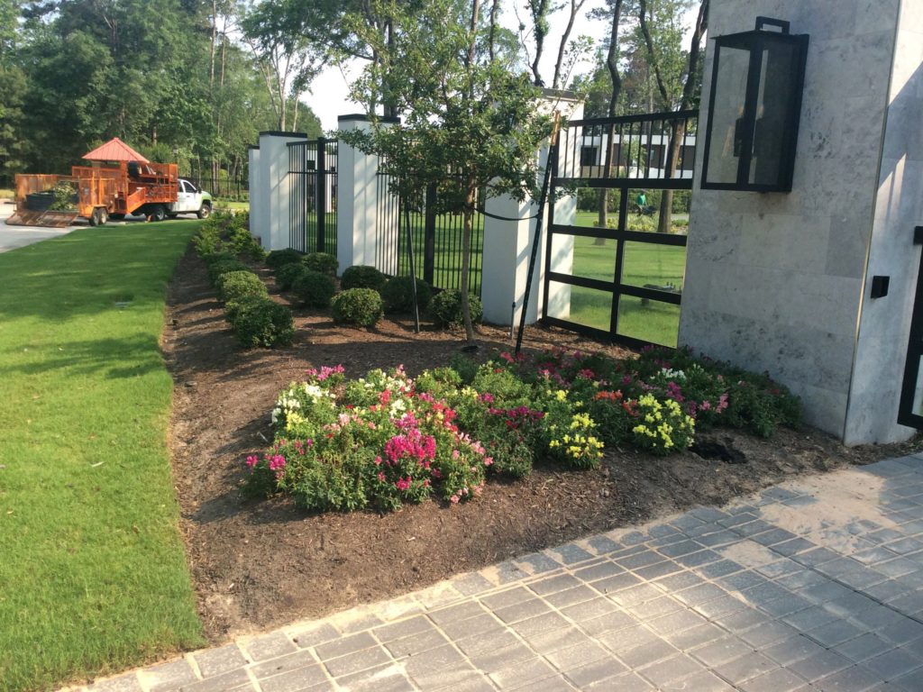 Completed Landscaping Service