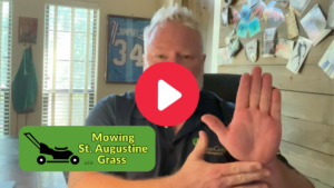Thumbnail of a professional explaining how to mow grass in Cypress, TX