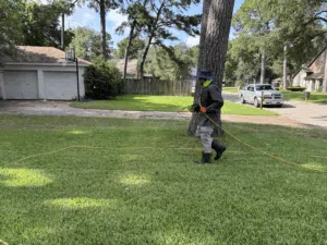 GreenGate Technician completing a Fall Fertilizer Application